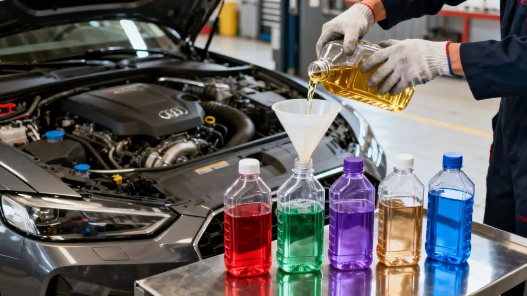 fluid change in car oil change