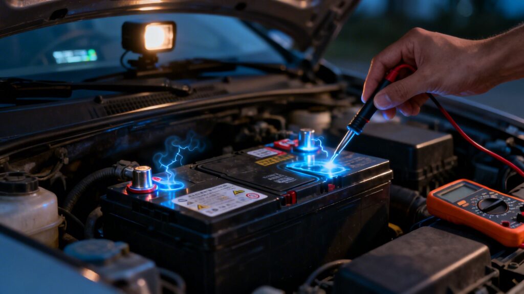 what causes car battery to drain overnight car battery