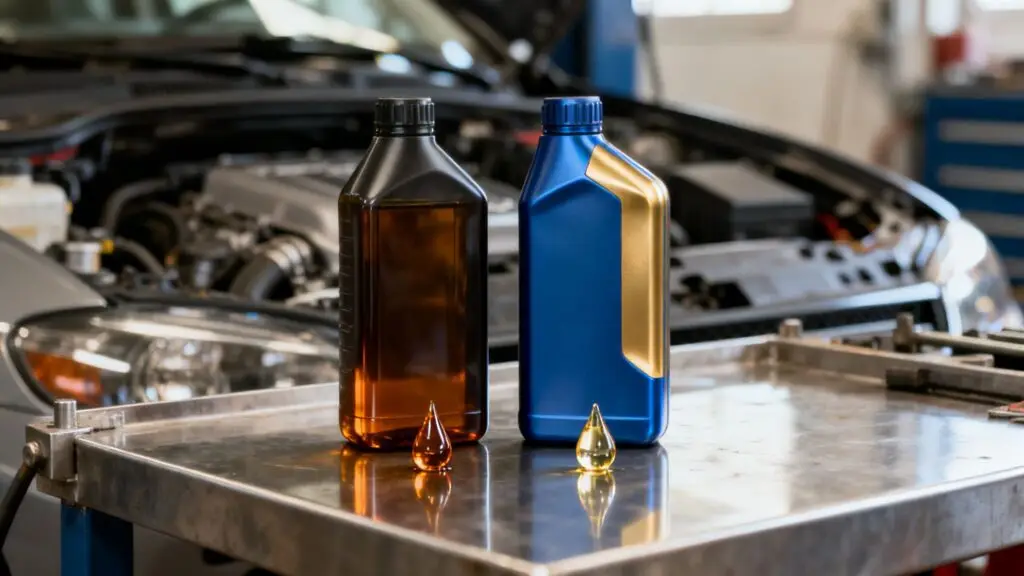 conventional or synthetic oil engine oil