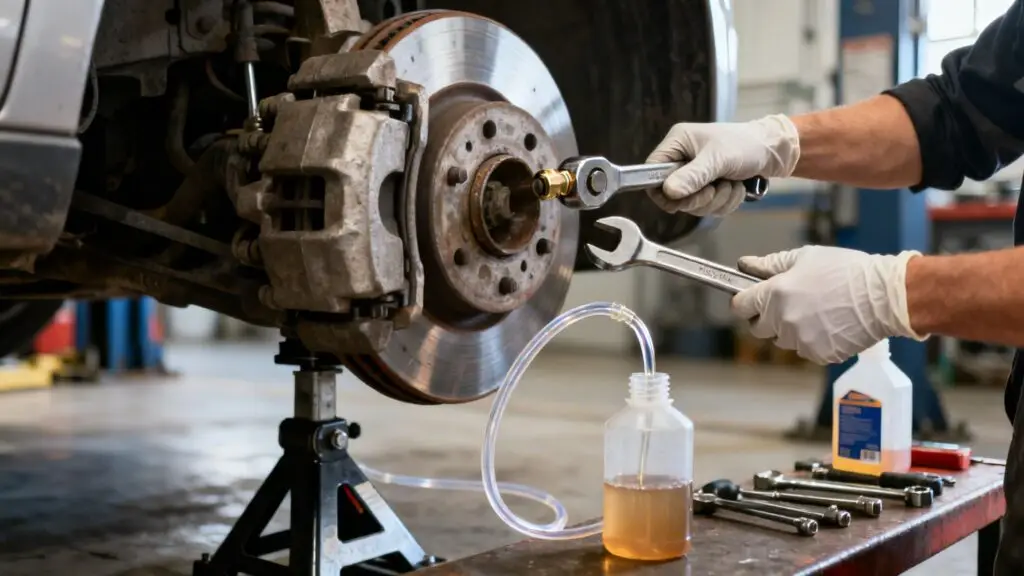 how to bleed brakes brake bleeding