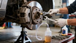 how to bleed brakes brake bleeding