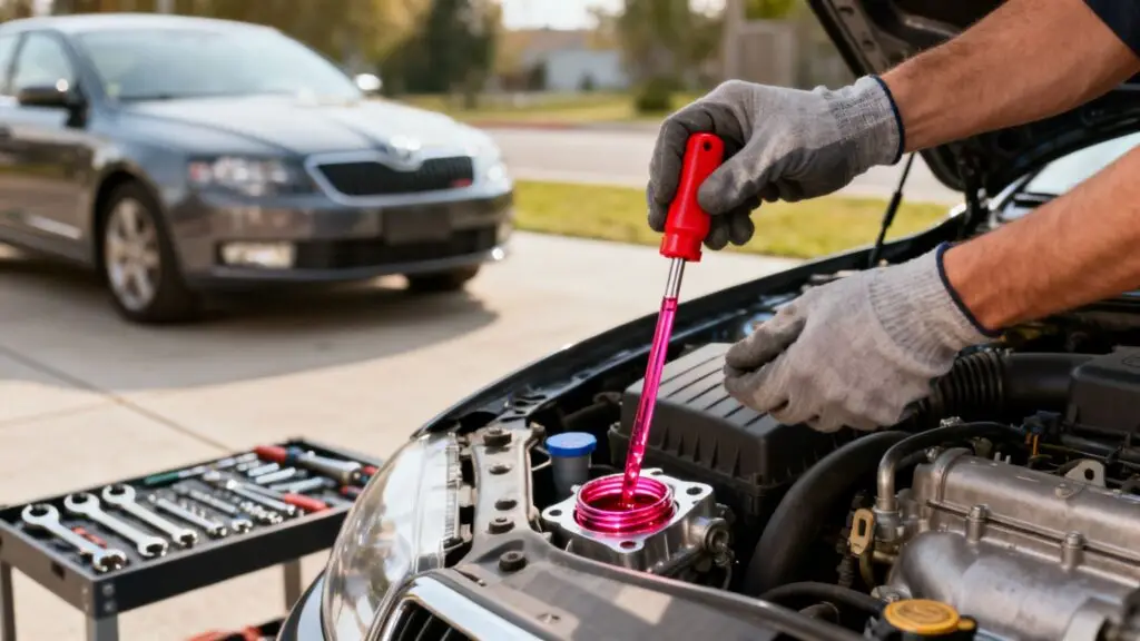 how to check transmission fluid fluid check