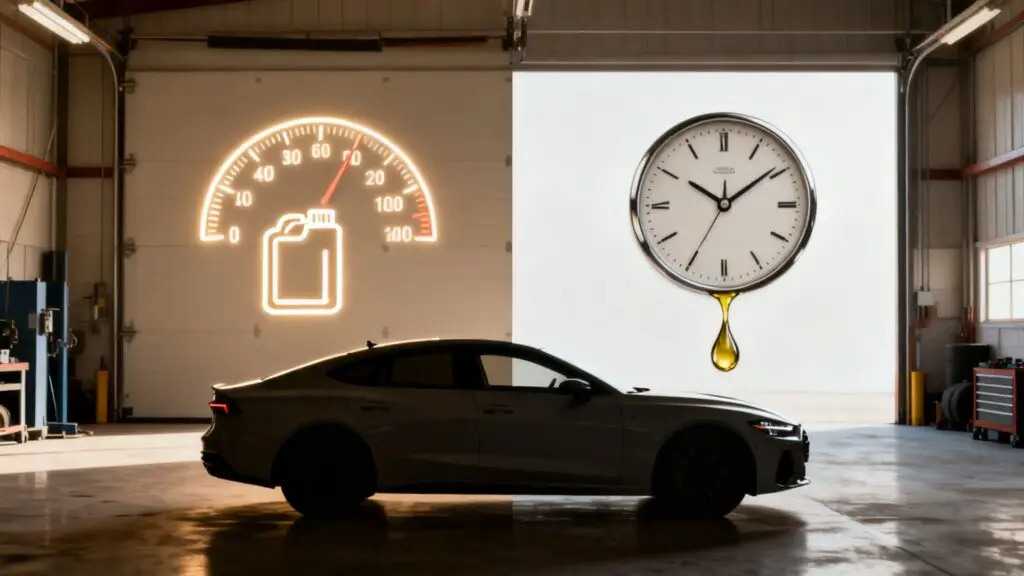 oil change mileage or time mileage time