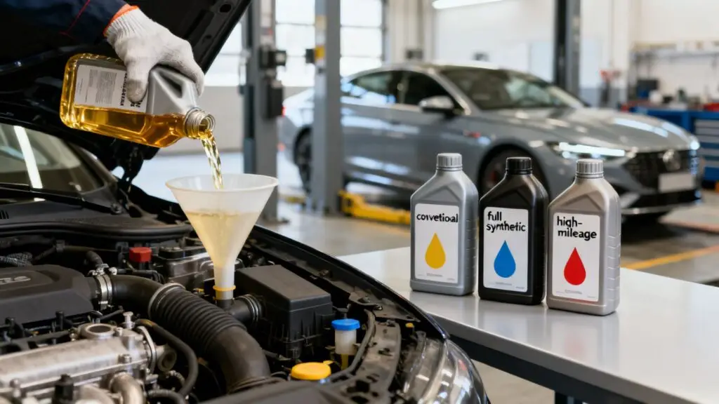 oil change type oil change