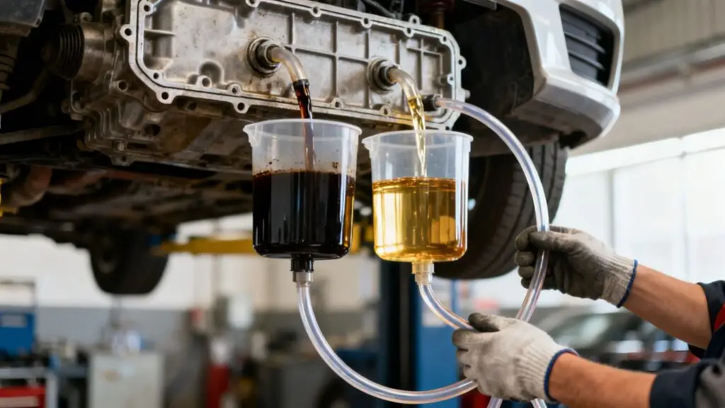 what does a transmission flush do fluid exchange