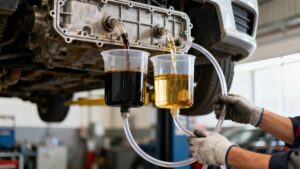 what does a transmission flush do fluid exchange