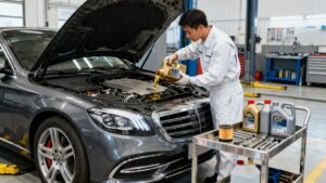 what is full service oil change oil change