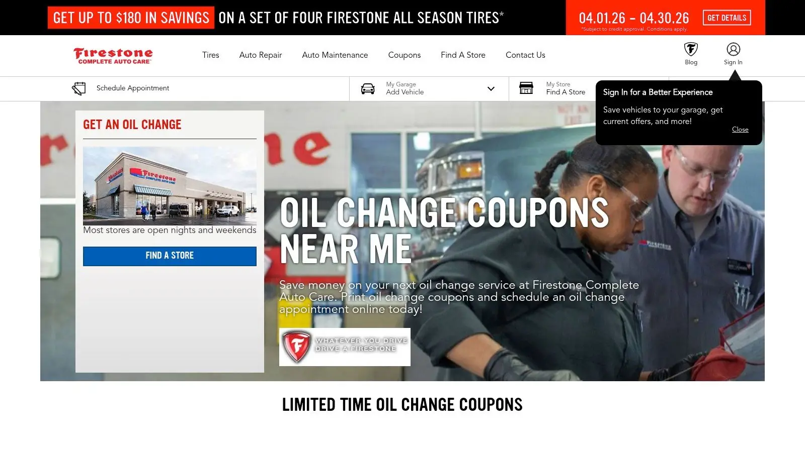 Firestone Complete Auto Care – North Richland Hills