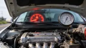 low oil pressure after oil change pressure gauge