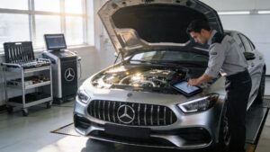 mercedes repair service auto diagnostic