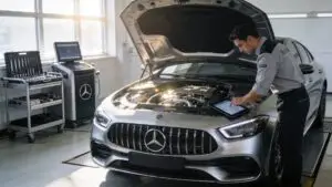 mercedes repair service auto diagnostic