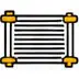 Icon of a rolled-out ancient scroll document